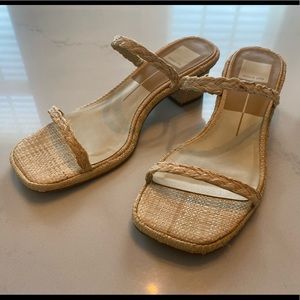 Dolce Vita size 8 raffia NWOT